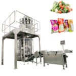Automatic salads weighing filling bag packaging machine