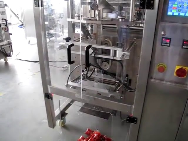 स्वयंचलित टोमॅटो पेस्ट केचप सॅथेक पॅकिंग मशीन